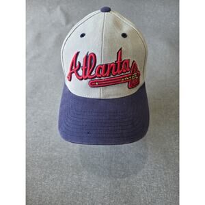 Vintage Atlanta Braves Hat Cap Snapback MLB AnnCo 90s Logo